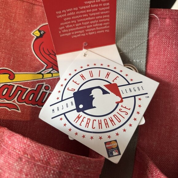 St. Louis Cardinals Team Logo Picnic Jr Caddy Travel Bag Genuine Merchandise NEW - Picture 6 of 15